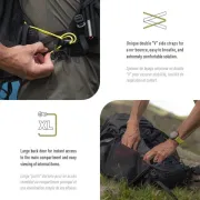 Instinct - vesta alergare tip rucsac - ALPI 40 - 40L