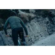 Northwave - bluza ciclism pentru barbati maneca lunga Trip Knit - verde army negru