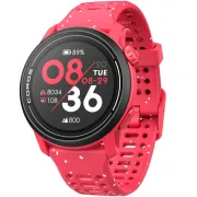 Coros - Pace 3 - ceas multisport GPS - rosu - bratara rosie/silicon