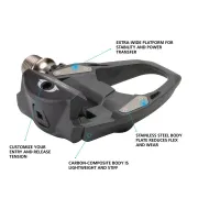 Shimano - pedale sosea clipless - 105 - PD-R7000