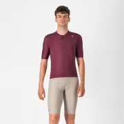 Castelli - pantaloni ciclism scurti cu bretele - Espresso Bibshort - 15-35 gr C - argila