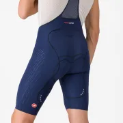Castelli - pantaloni ciclism scurti cu bretele - Free Aero Race S Bibshort - albastru belgian