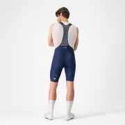 Castelli - pantaloni ciclism scurti cu bretele - Free Aero Race S Bibshort - albastru belgian