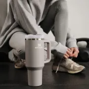 Stanley - termos tip sticla cu pai - Quencher H2.0 Tumbler - Bleu - 1.18L