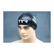 TYR casca inot silicon Romania - negru tricolor