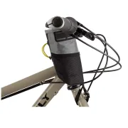 Apidura - geanta ghidon bicicleta Backcountry 2.0 Food Pouch 1.2 litri (varianta Plus) - gri negru