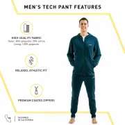 Finis - Pantaloni tehnici pentru barbati Tech Pants - negru