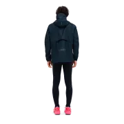 CEP - jacheta waterproof pentru alergare - PRO RUN 3L - bleumarin