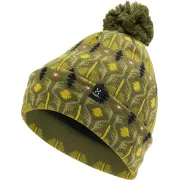 Caciulă Haglöfs Mountain Jaquard Beanie – Olive Green Pattern