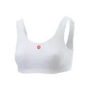 Castelli - bustiera ciclism Rosso Corsa Bra - alb