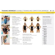 Finis - costum de baie intreg - Openback Solid Color - negru