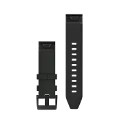 Garmin curea piele neagra QuickFit 22 pentru Fenix 5 18