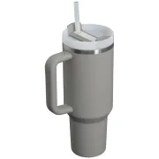 Stanley - termos tip sticla cu pai - Quencher H2.0 Tumbler - Ash - 1.18L