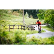 Castelli - tricou ciclism barbati cu maneca scurta Entrata VI jersey - alb negru rosu