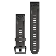 Garmin curea silicon QuickFit 20 - gri grafit pentru Fenix 5s/ 6s/ 7s D2 Delta S