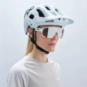 POC - casca MTB - Tectal Race Mips - Hydrogen White I Uranium Black