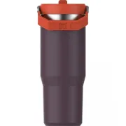 Stanley - termos tip sticla cu pai - Iceflow Flip Straw Tumbler - Plum - 890 ml