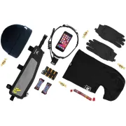 Apidura - geanta cadru bicicleta Backcountry 2.0 Long Top Tube Pack 1.8 litri - gri negru