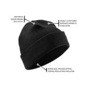 CEP - caciula - cold weather merino beanie - black