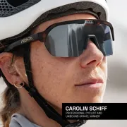 Ochelari de soare electro fotocromatici React Swiss OPTRAY AMBER - lentila gri si rama Amber