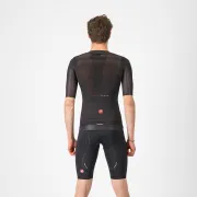 Castelli - pantaloni ciclism scurti cu bretele - Free Aero Race S Bibshort - negru