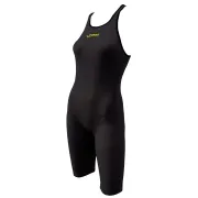 Finis - Costum inot tehnic pentru fete sau femei - Fuse Open Back Kneeskin - negru