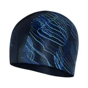 Speedo - casca inot silicon par lung - albastru