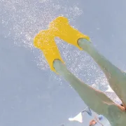 Finis - monolaba inot - Evo Monofin Galben