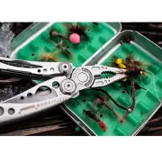 Leatherman - multi-tool 7 functii Skeletool Stainless Steel 930920 - argintiu