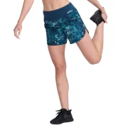 2XU - Pantaloni scurti de alergare pentru femei Aero 5 inch Shorts - albastru multicolor