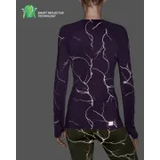 CEP - bluza cu maneca lunga - reflective shirt long sleeve - purple