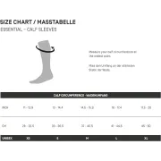 CEP - jambiere compresie gamba - Essential Calf Sleeves - negru