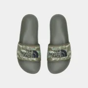 The North Face - slapi Base Camp Slides III M - verde Military Olive StippLED Camo Print | TNF Black