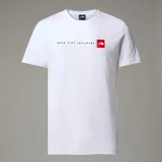 The North Face - tricou - M Never Stop Exploring - Alb
