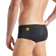 Finis - Slip inot barbati - Aqua Short Solid - Negru