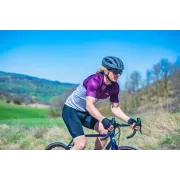 Northwave - tricou ciclism pentru barbati maneca scurta blade jersey - gri deschis mov inchis