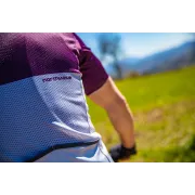 Northwave - tricou ciclism pentru barbati maneca scurta blade jersey - gri deschis mov inchis