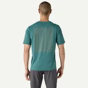 Patagonia - tricou - M Capilene Cool Daily Graphic - Albastru