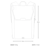 Apidura - rucsac sport urban City Backpack, capacitate 17 litri - gri inchis