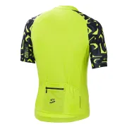 Spiuk - Tricou ciclism maneca scurta Top Ten SS jersey - verde lime negru