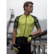 Spiuk - Tricou ciclism maneca scurta Top Ten SS jersey - verde lime negru