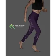 CEP - colanti - reflective tights - purple