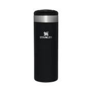 Stanley - termos mic calatorie The Aerolight Transit Mug - negru metalic - 470 ml