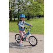 Abus - casca ciclism copii Smiley 3.0 - gri deschis masina potitie negru