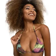 Arena - costum inot femei 2 piese - bikini - Triangle Allover - Red Fandango | Multi