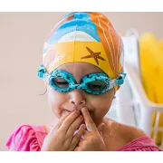 Finis - ochelari inot confortabili pentru copii (4-10 ani) Adventure Goggles - albastru rechin