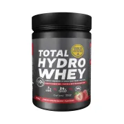 Gold nutrition - pudra proteica din zer Total Hydro Whey, aroma capsuni - bidon 900g