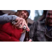 Leatherman - briceag multifunctional - 8 functii - Free K2X - argintiu