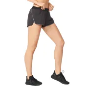 2XU - Pantaloni scurti de alergare pentru femei - Light Speed 3" Short - negru reflectorizant