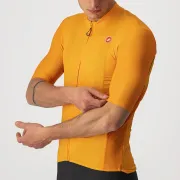 Castelli - tricou pentru ciclism cu maneca scurta Endurance Elite Jersey - portocaliu deschis pop